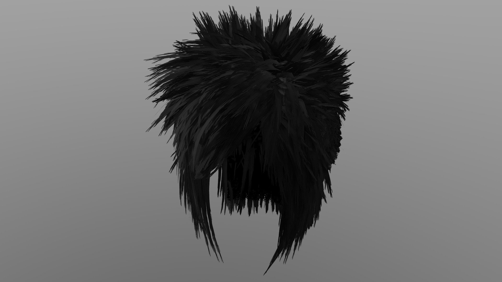 Wild Mullet Hair (Ebony)
Bring your 3D model of a mullet hairstyle to life with this high-poly design. Perfect for use in games, animations, VR, AR, and more, this model is optimized for performance and still retains a high level of detail.


Features



High poly design with 83,683 vertices

105,047 edges

32,411 faces (polygons)

64,822 tris

2k PBR Textures and materials

File formats included: .obj, .fbx, .dae


Tools Used
This Wild Mullet hairstyle 3D model was created using Blender 3.3.1, a popular and versatile 3D creation software.


Availability
This high-poly Wild Mullet hairstyle 3D model is ready for use and available for purchase. Bring your project to the next level with this high-quality and optimized model 3d model