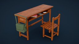 Eternal Summer modern, school, style, games, assets, mapping, desk, indie, paper, unreal, books, bag, summer, 4k, fbx, props, chill, png, eternal, marmosettoolbag, 4ktextures, pbr-texturing, pbr-game-ready, substance, maya, unity, 3d, photoshop, texture, pbr, lowpoly, chair, design, zbrush, free, stylized, textured, 2022, fbx-object-model, "pureref"