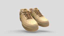 001212 Nike Air Force 1 Brown