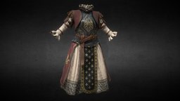 Female Noble Knight Armor