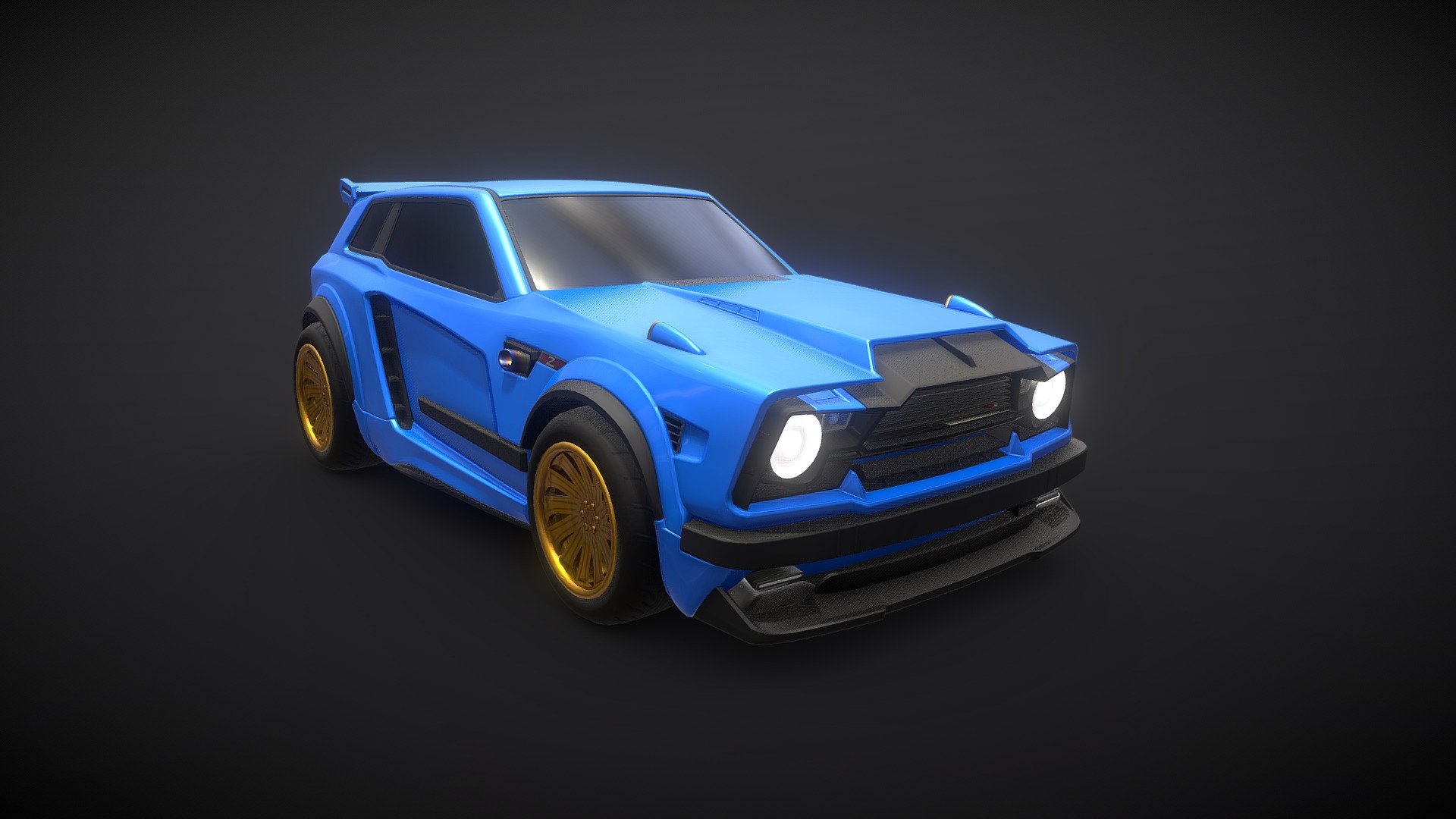 One of the most popular car bodies in RL 3d model