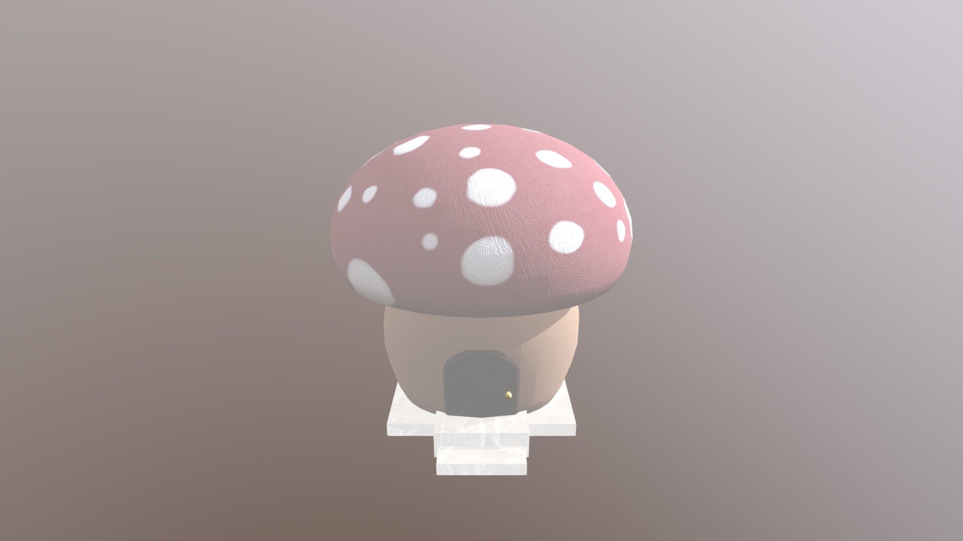 rhhhhhh - Mushroom House Export 03 - 3D model by kaylastenzel 3d model