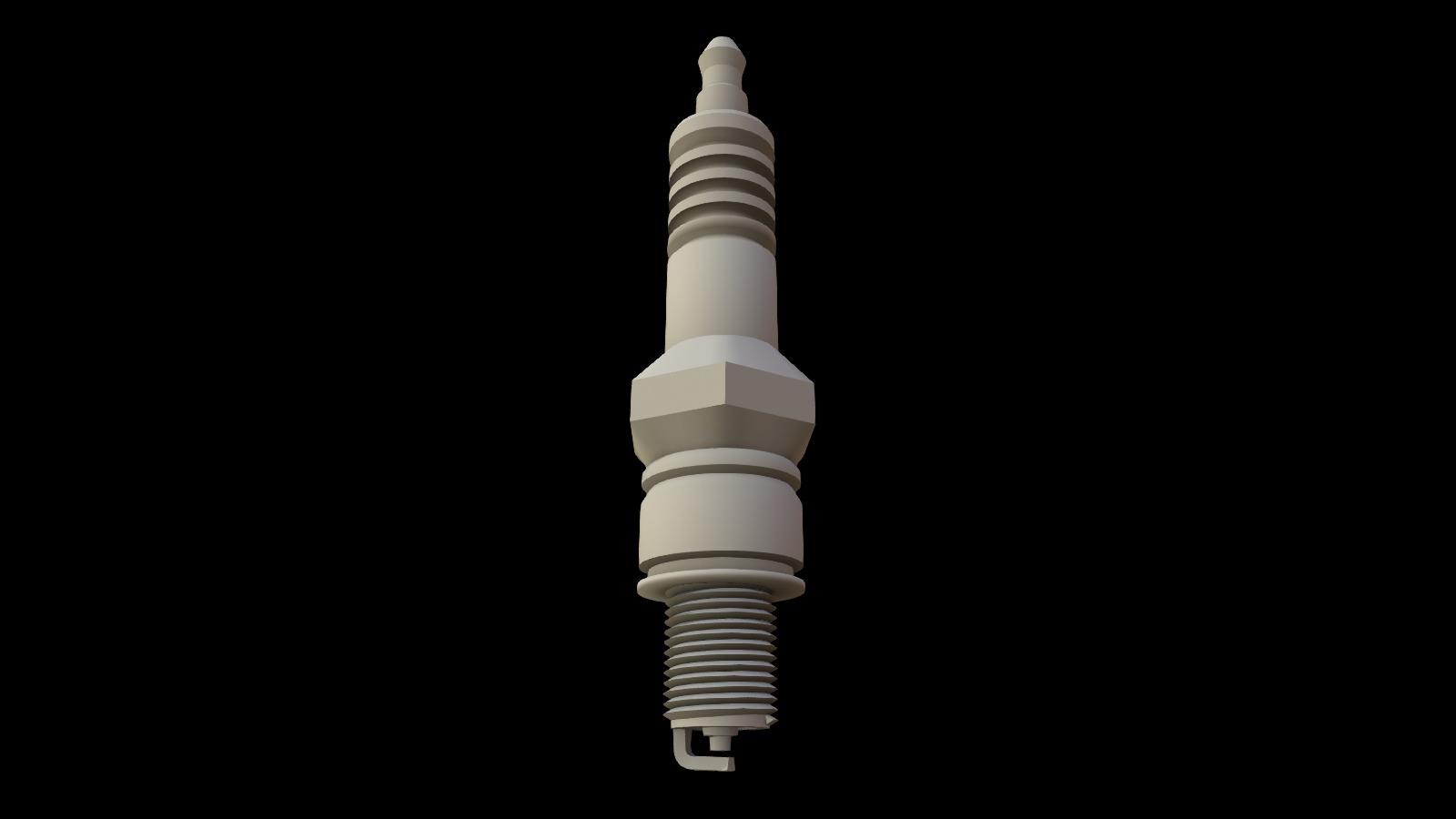 Published by 3ds Max - Spark Plug - 3D model by jason_ivens 3d model