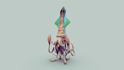 A Squeaky Squid unreal, unity, game, blender