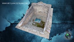 Arabian Underground Reservoir font, fuente, arabian, water, arqueologia, hornachos, architecture, archaeology, 3dscan