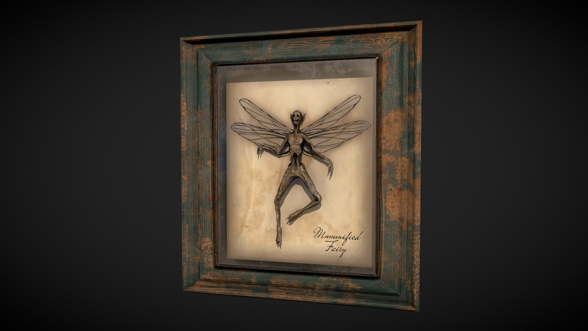 Mummified Fairy / Dead Fairy Framed - low poly

Triangles: 3.8k
Vertices: 2.1k

4096x4096 PNG texture - Dead Fairy Framed - low poly - Buy Royalty Free 3D model by Karolina Renkiewicz (@KarolinaRenkiewicz) 3d model