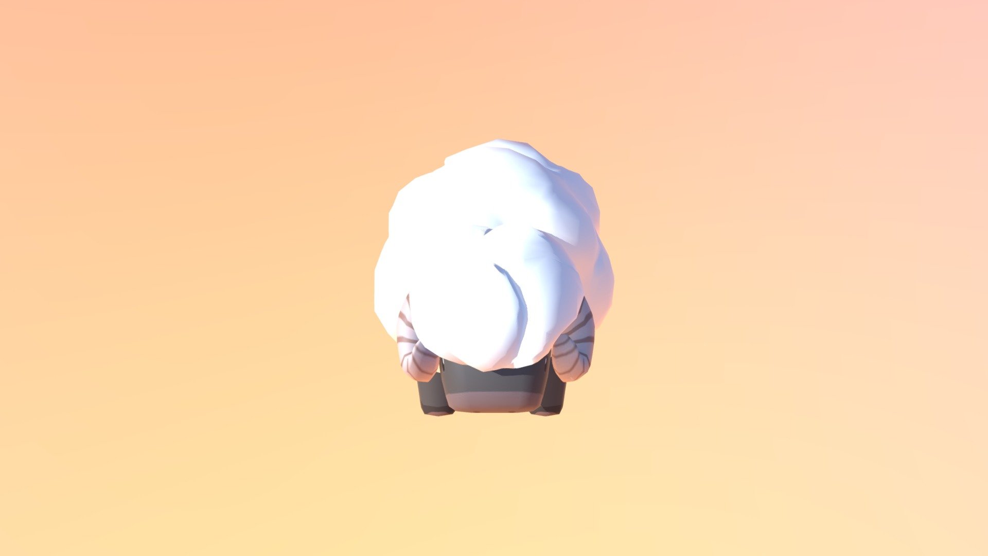 Sheep Asset I made for the game Udder Nonsense. For more information see https://www.christietanjaya.com/udder-nonsense - Sheep Asset - Udder Nonsense - 3D model by caixue 3d model