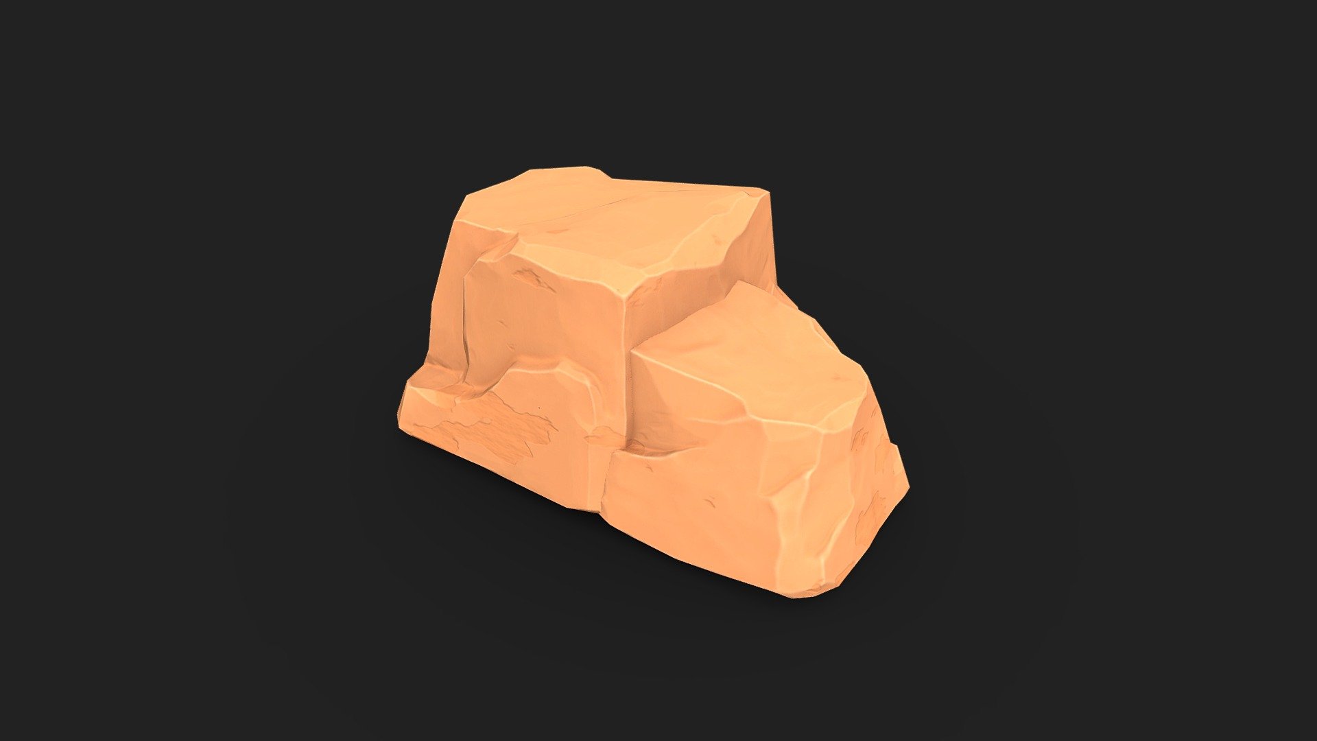 Download - Rock | Sandstone | Desert - 3D model by YadroGames 3d model