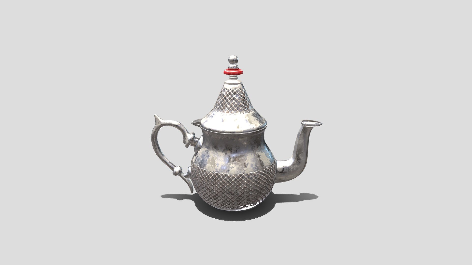 Teapot 3D model PBR

High quality Textures 
UV Unwrapped - Teapot Model - 3D model by JNO_Models (@Jamlnid) 3d model