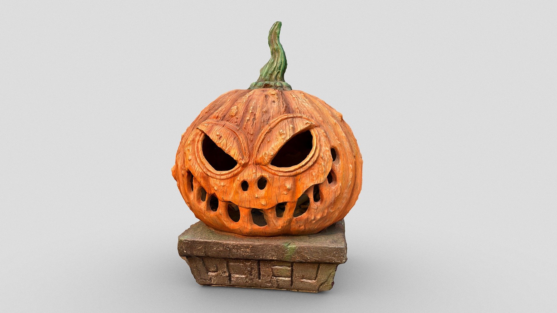 Get ready for some spooky Halloween scans 😂

Scanned with Scenario and the iPhone (https://apps.apple.com/us/app/scenario-play-with-reality/id1590029370) -  Capture 3D models, build 3D scenes and connect with other creators, all from your phone.

Please feel free to follow my collections of daily scans (link) as well as my scans in San Francisco, Paris, or in the catacombs (link). Follow me on Twitter - Day 270: Halloween Pumpkin (iPhone13 scan) - Download Free 3D model by Emm (@edemaistre) 3d model