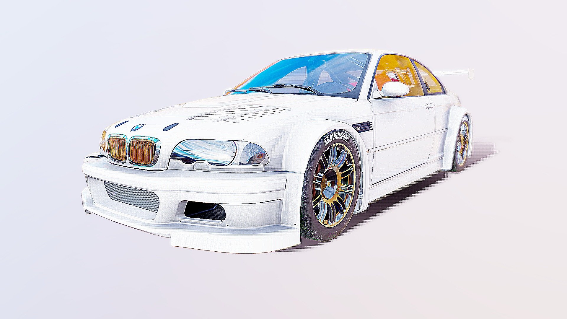 The BMW M3 GTR (E46) is a GT racing car created by BMW based on the M3 E46 which is featured in Need for Speed: Most Wanted, Need for Speed: Most Wanted 5-1-0, Need for Speed: Carbon, Need for Speed: Most Wanted (2012), Need for Speed: Edge and Need for Speed: Heat. It also appears in the files for the alpha and beta versions of Need for Speed: World. The BMW M3 GTR appears in Need for Speed: Most Wanted and is available from the start of the game.

The car plays an important role in the career story as it is the player's car at the start of the game until it is sabotaged. The car is returned to the player after defeating Razor, the number 1 on the blacklist, which also unlocks the Quick Race game mode.

The M3 GTR can also be driven in the Challenge Series' secret event called &ldquo;Burger King Challenge