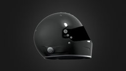 Bell Helmet 3d model face, retro, motorbike, bell, motorcycle, protection, safety, realistic, head, visor, groovy, iridium, 3d, helmet, racing