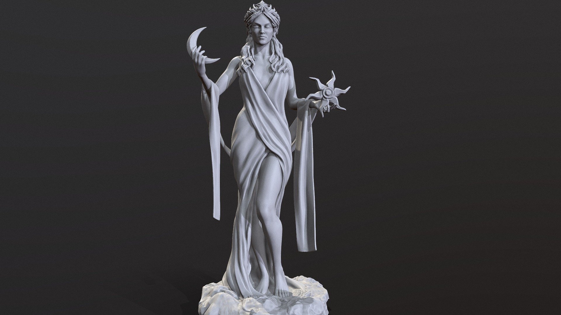 Azura printable figure.
200 mm - Azura - Buy Royalty Free 3D model by Mandrake (@mandrake_3d) 3d model