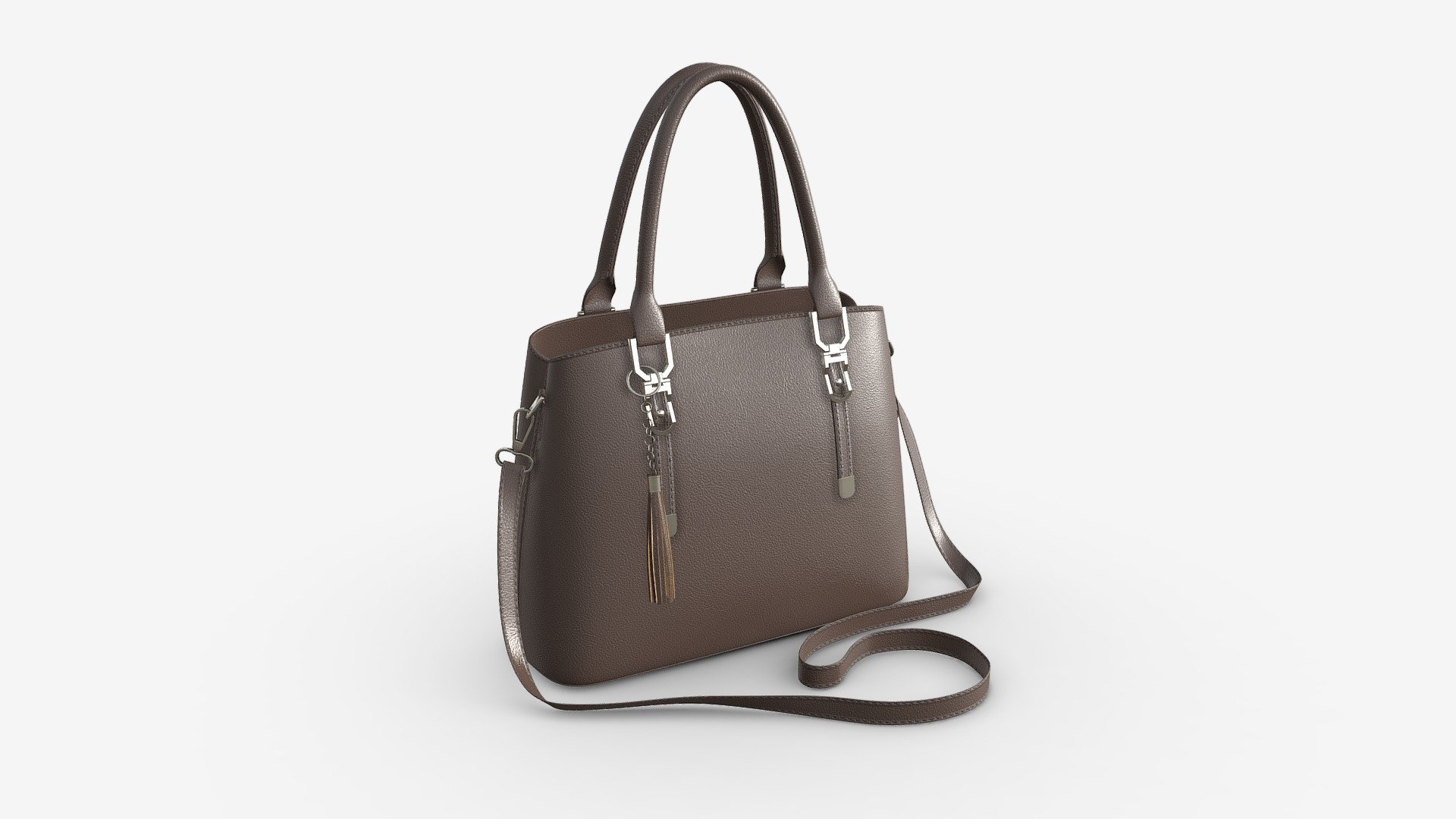Women summer shoulder bag brown - Buy Royalty Free 3D model by HQ3DMOD (@AivisAstics) 3d model