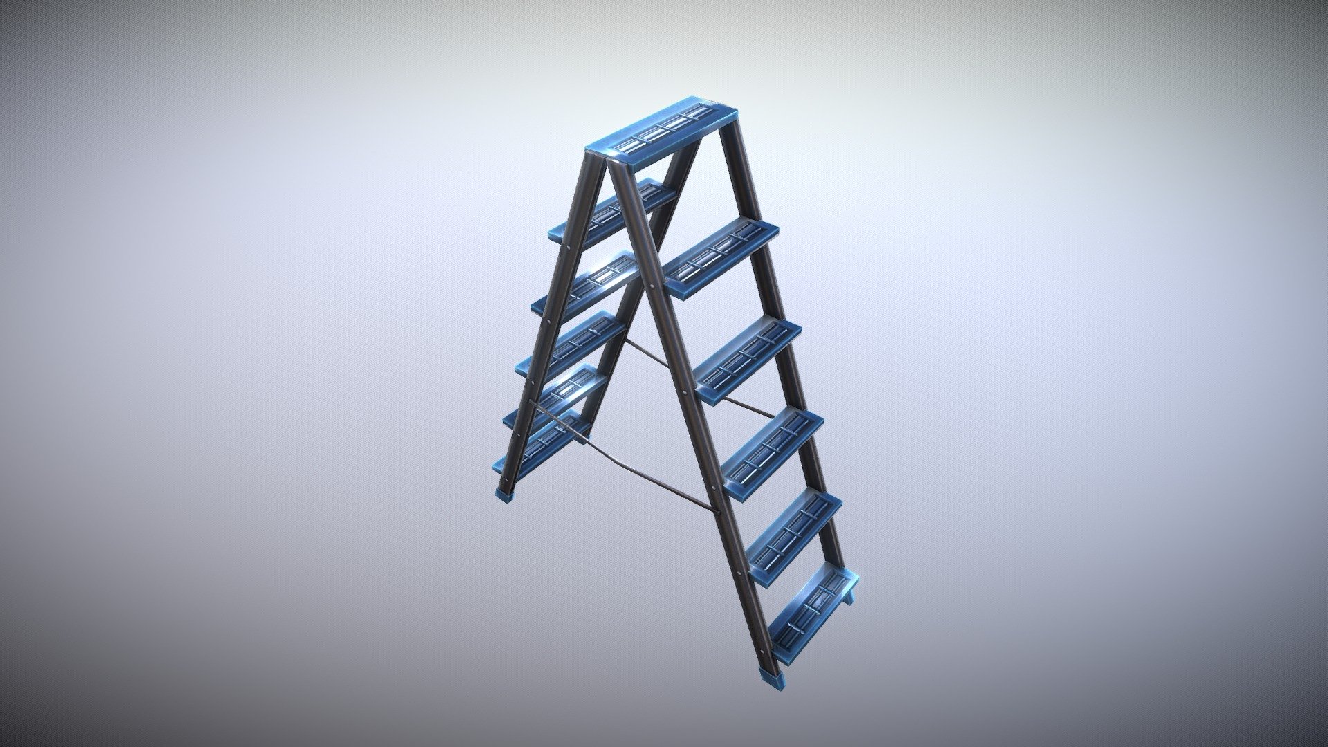 Very low poly game model 3d model
