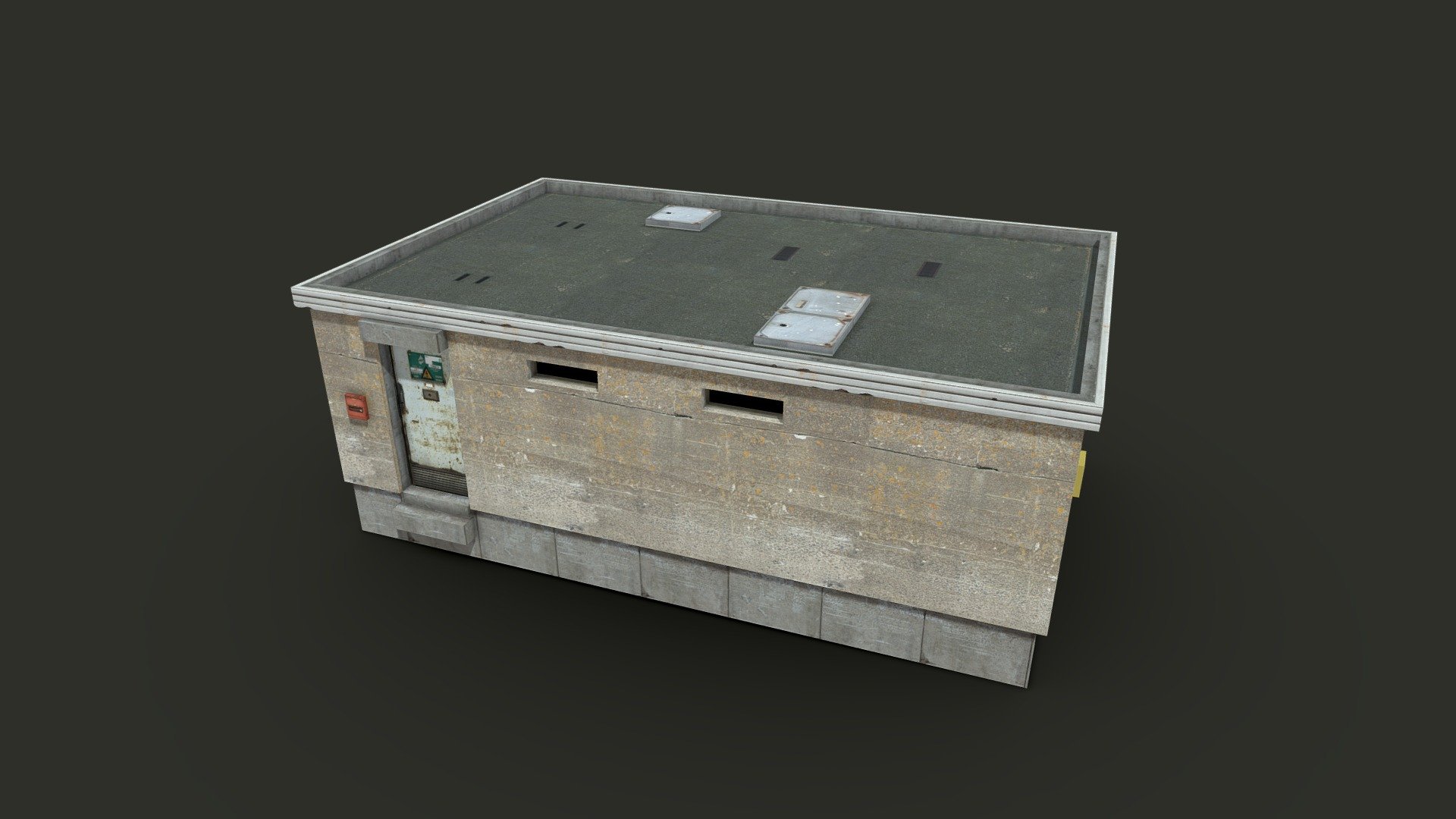 Generator house building - lowpoly game ready model

2K PBR Textures - Diffuse, Normal, Roughness - Generator House Building - Buy Royalty Free 3D model by l0wpoly 3d model
