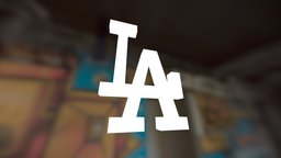LOS ANGELES DODGES LOGO la, logo, losangeles
