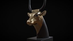 Hathor Cow Head
