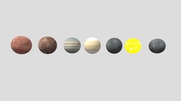 Solar system sky, planet, system, solar, nasa, earth, sun, na, galaxy, n, travelling, starry, space, noai, createdwithai
