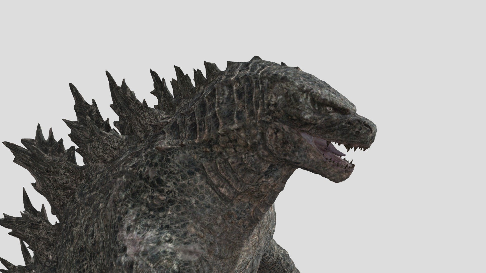 CHARACTER  godzilla
Download Link: drive.google.com/drive/folders…

original 3d model by tetTris11 textures by uhjububu

 - Godzilla 2019 - Download Free 3D model by savounited 3d model