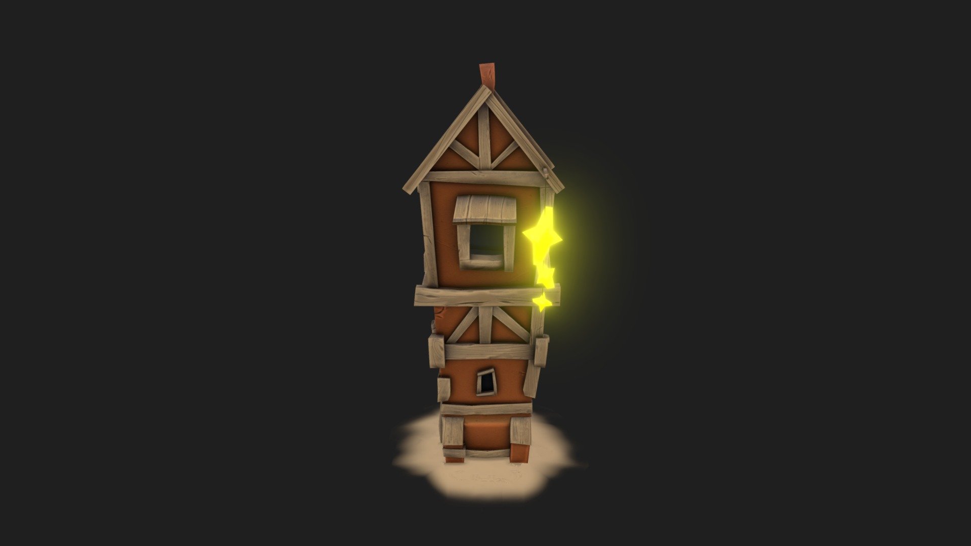 stylized poor house that i make from zbrush and substance to practice,
thanks for the guy for the refrence image :) - stylized house - Stylized Cartoon - Download Free 3D model by darkred21 (@darkred) 3d model
