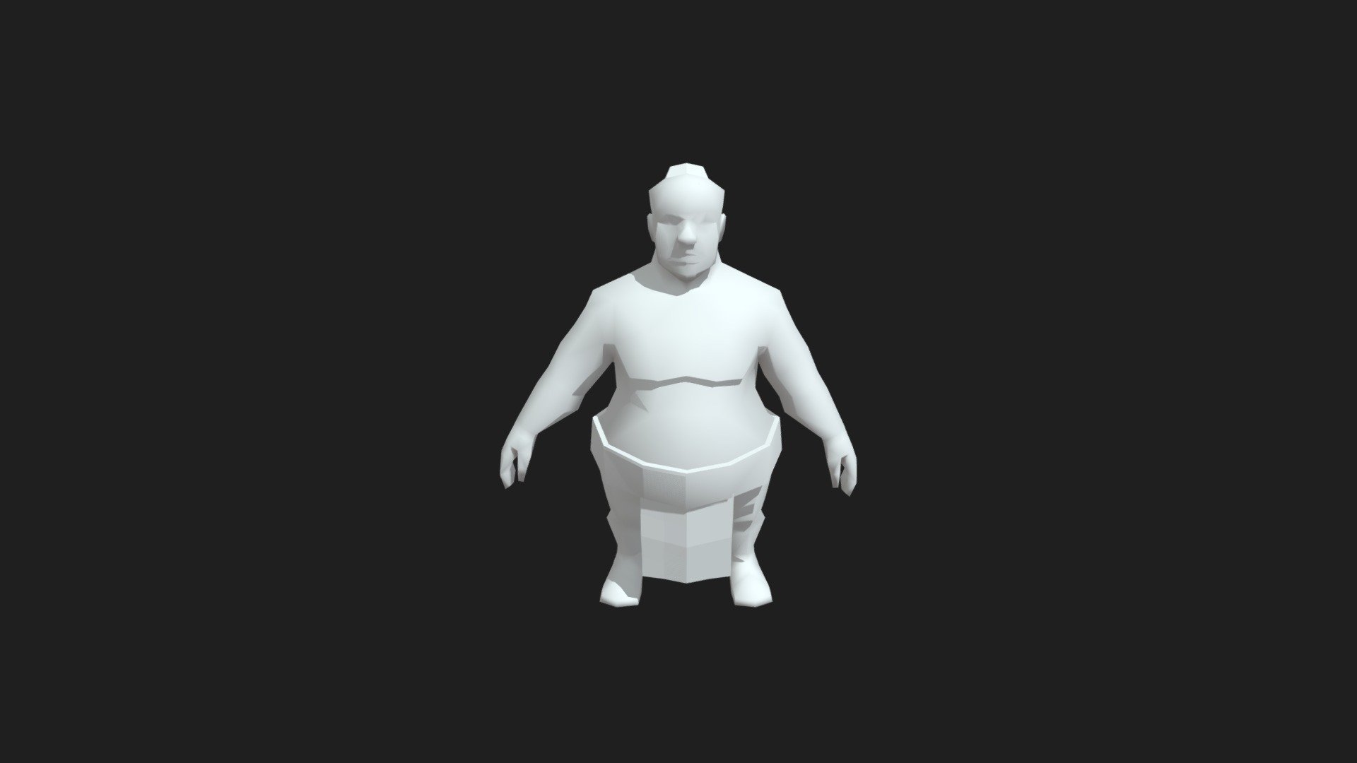 Sumo Character - 3D model by c_sutton 3d model