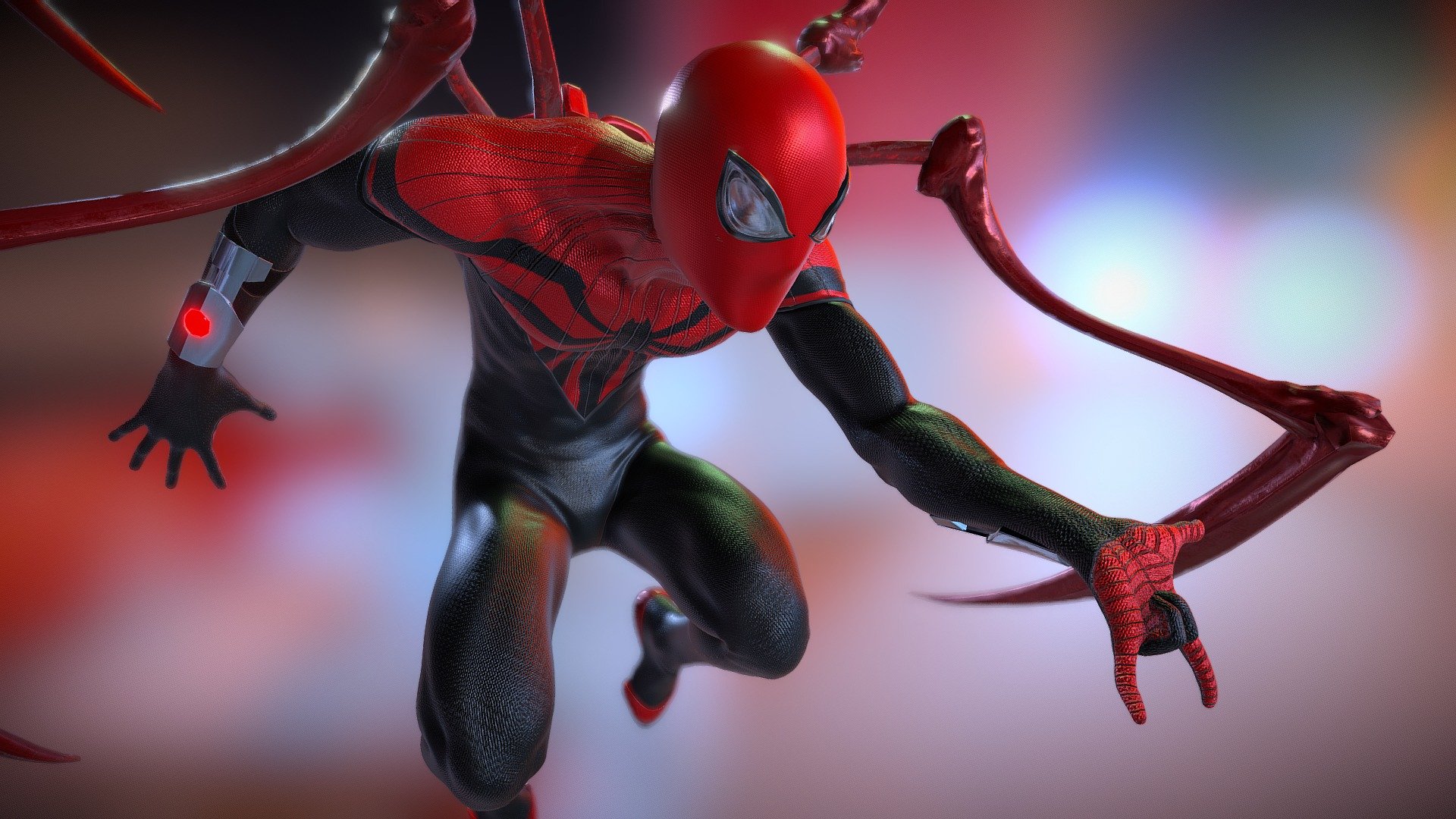 Superior Spiderman model.  Make sure to turn on HD textures 3d model
