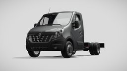 Renault_Master_SingleCab_DW_E20_Chassis_2014 automobile, transport, auto, vehicle, car
