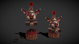 Pig_Head_Candy_Tin pig, toy, cookie, creepy, holder, tin, jar, candy, treats, halloween, container, candy-tin