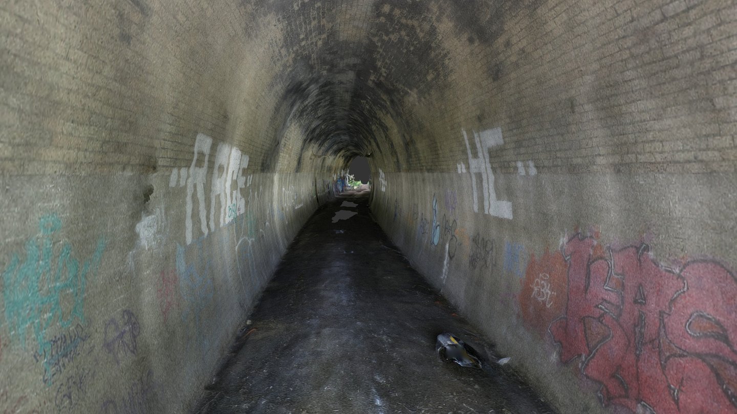 Another example of the dis-used rail tunnels in the Illawarra. This is a great testing ground for our 3D Mapping Systems.

www.geointeractive.com.au - Helensburgh Tunnel Southern Portal - 3D model by geophotologist 3d model