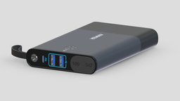 Anker Powerhouse 100 power, wireless, charger, usb, portable, battery, compact, electronics, source, station, cellphone, pocket, outlet, powerhouse, cable, 100w, anker, 3d, house, technology, car