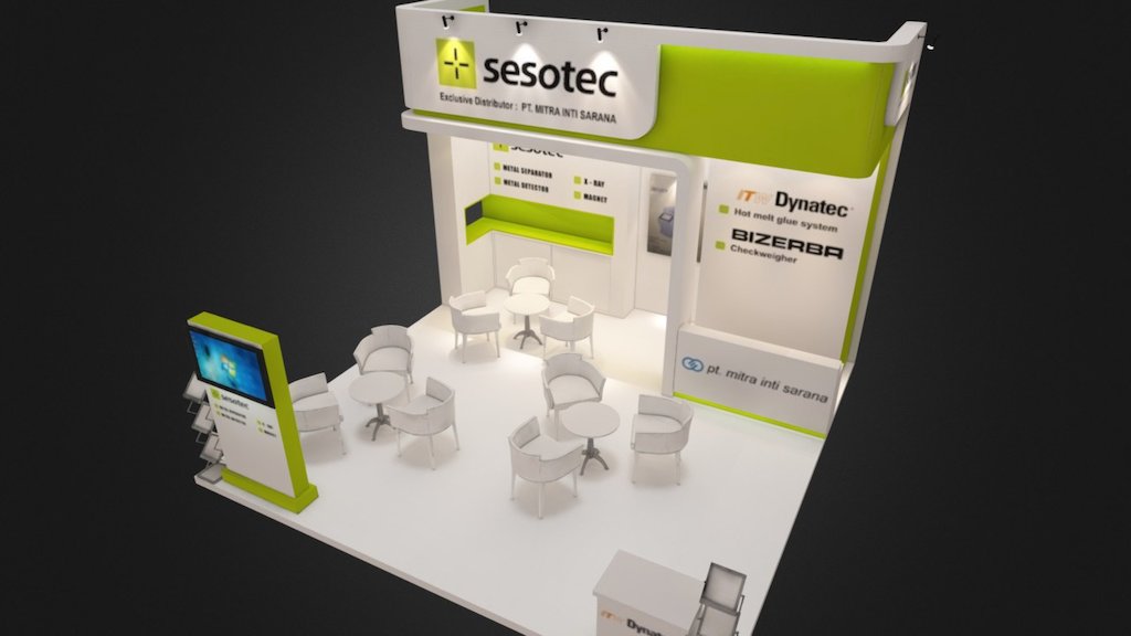 Exhibition-stand - Exhibition-stand (mis) - 3D model by fasih.lisan 3d model