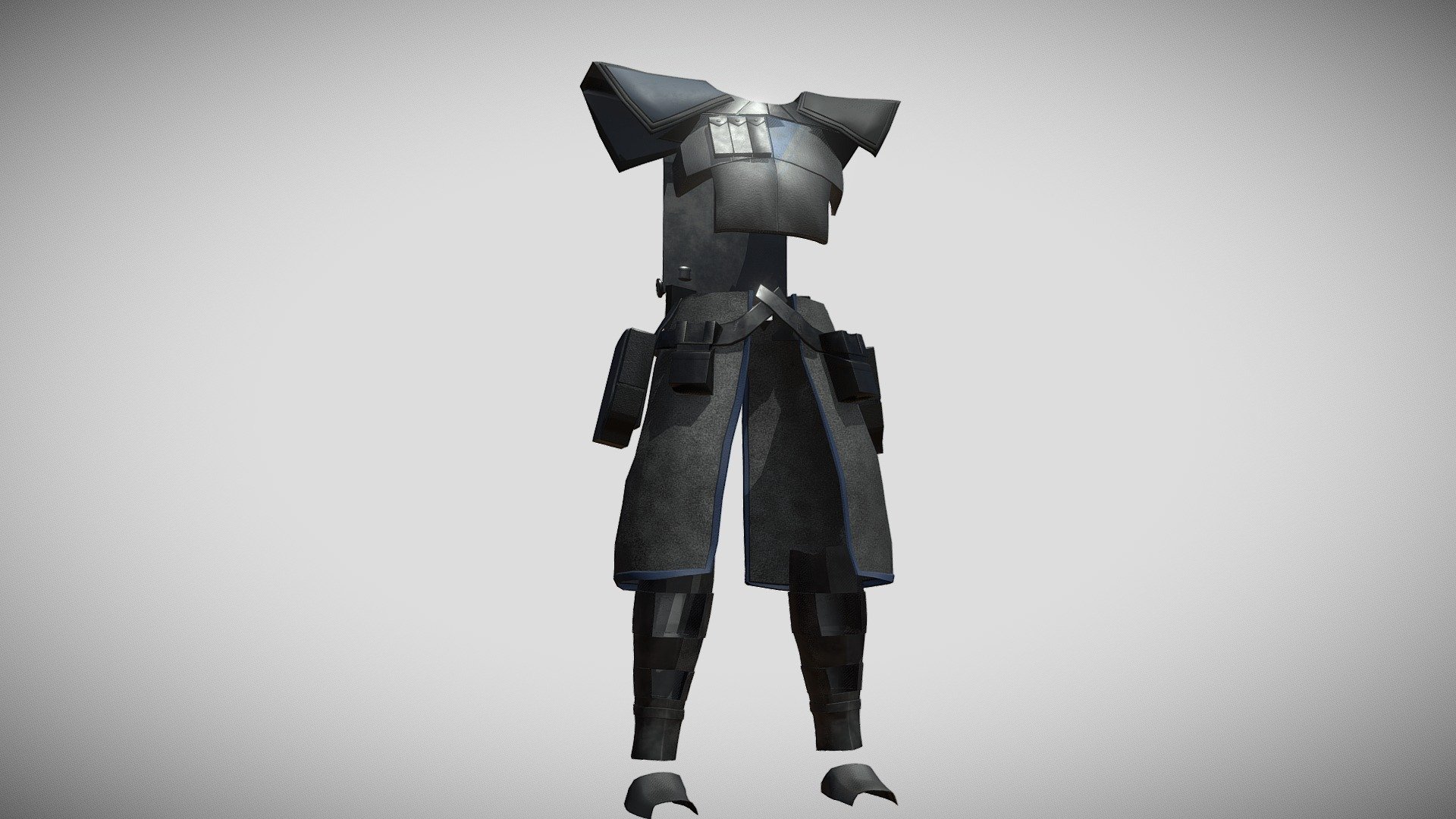 Armor worn by Arc Clone Troopers in star wars the clone wars. Made in Blender 2.93. Part of a full set which will soon be uploaded - ARC Trooper Armor - 3D model by JJTale 3d model