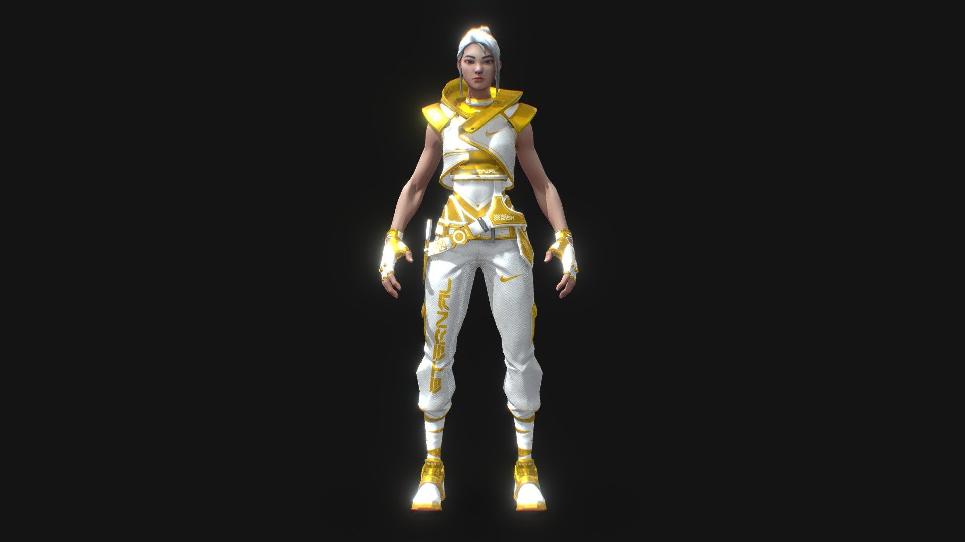 NIKE ETERNAL

Discover the ETERNAL skin for the JETT character on Valorant game. 

Find the other Nike Esport Shop skins on my profile.

Disclaimer : Nike Esport Shop is a fictional project that consists of imagining the future skins made by the equipment manufacturer NIKE in various major esports games.

Socials networks : 





Twitter : https://twitter.com/peiksprod




Instagram : https://www.instagram.com/peiksprod




Youtube : https://www.youtube.com/c/PeiksProd




Behance : https://www.behance.net/peiksprod


 - NIKE ETERNAL - Jett (Valorant) - 3D model by PEIKS 3d model