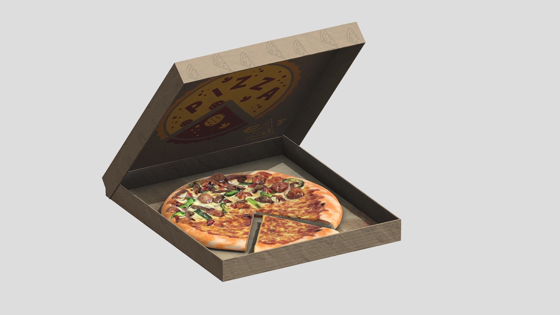 Hi, I'm Frezzy. I am leader of Cgivn studio. We are a team of talented artists working together since 2013.
If you want hire me to do 3d model please touch me at:cgivn.studio Thanks you! - Frozen Pizza Low Poly PBR Realistic - Buy Royalty Free 3D model by Frezzy (@frezzy3d) 3d model