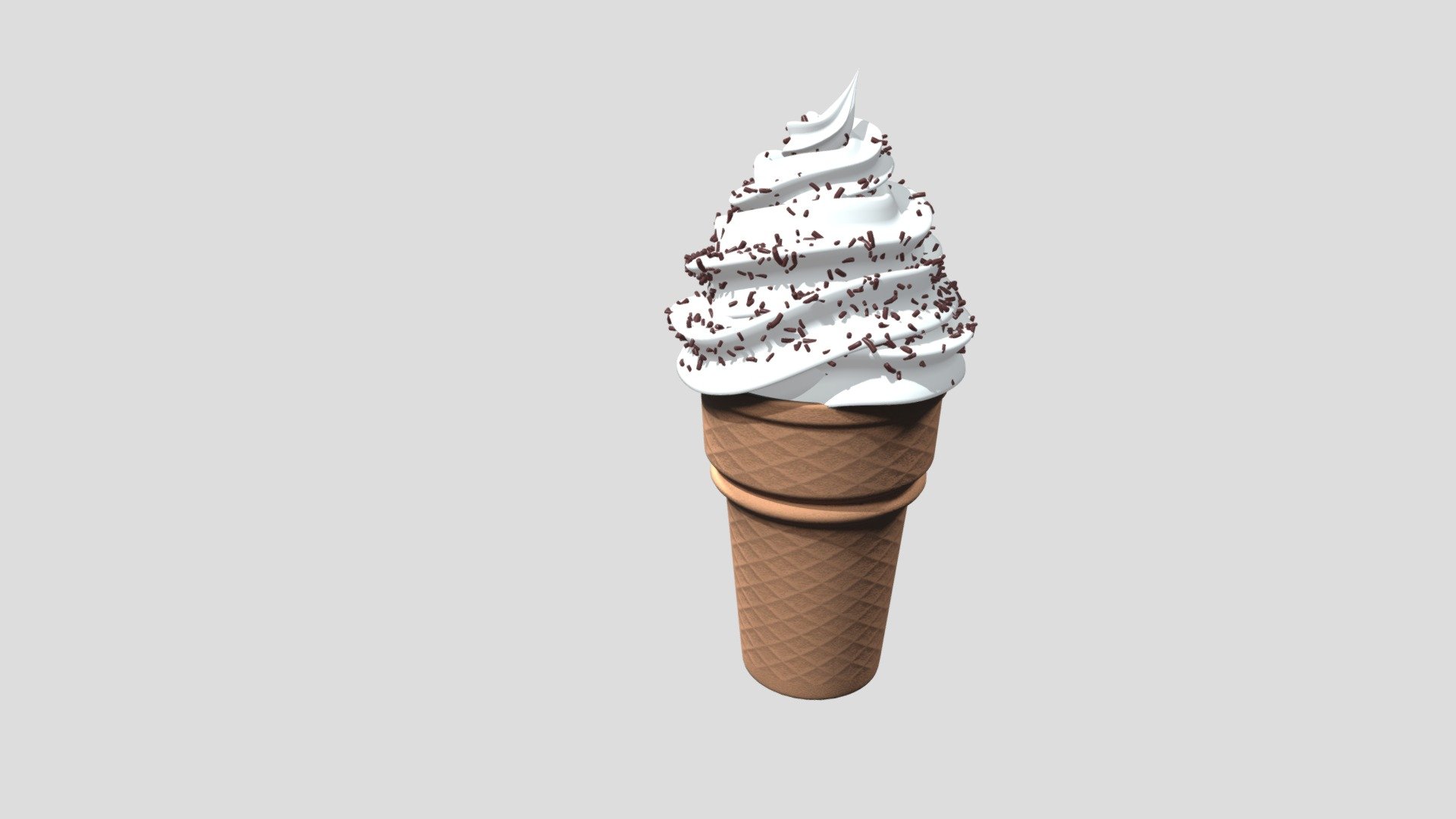 Buy me a coffee

Hi, if you'd like to see more content why not buy me a coffee and send me a suggestion

The blender model for this has multi colored sprinkles and mixed in chocolate swirls - Ice cream & cone - Download Free 3D model by Wasted (@wastedmerc) 3d model