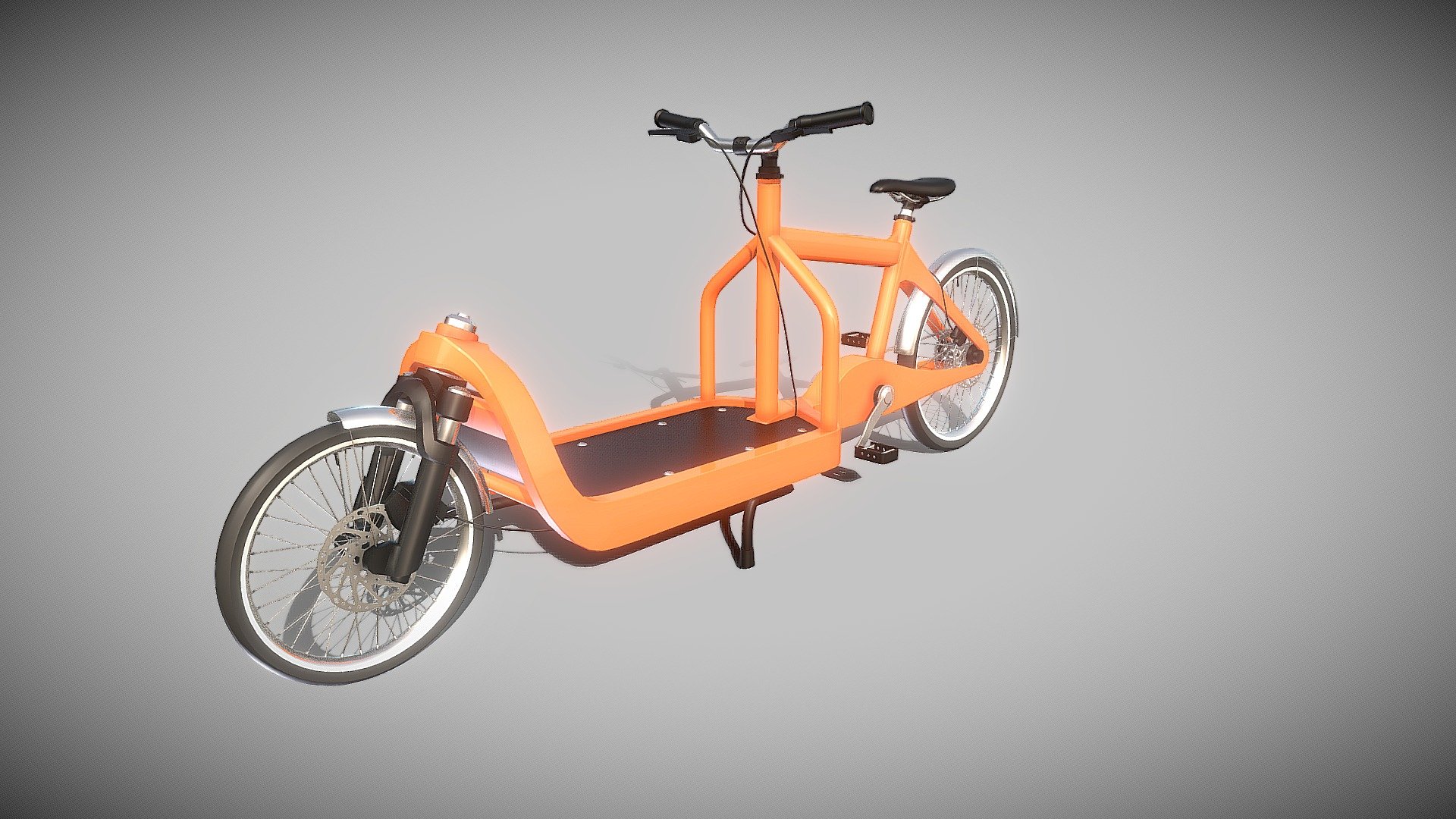 Here is the simple version of the low-poly cargobike with optimised mesh.



No textures, only materials.




Object Name - Cargo Bike Simple Version 

Object Dimensions -  2.564m x 0.663m x 1.043m






Vertices = 30618

Edges = 49667

Polygons = 20290


 - Cargobike Simple Version - Only Materials - Buy Royalty Free 3D model by VIS-All-3D (@VIS-All) 3d model