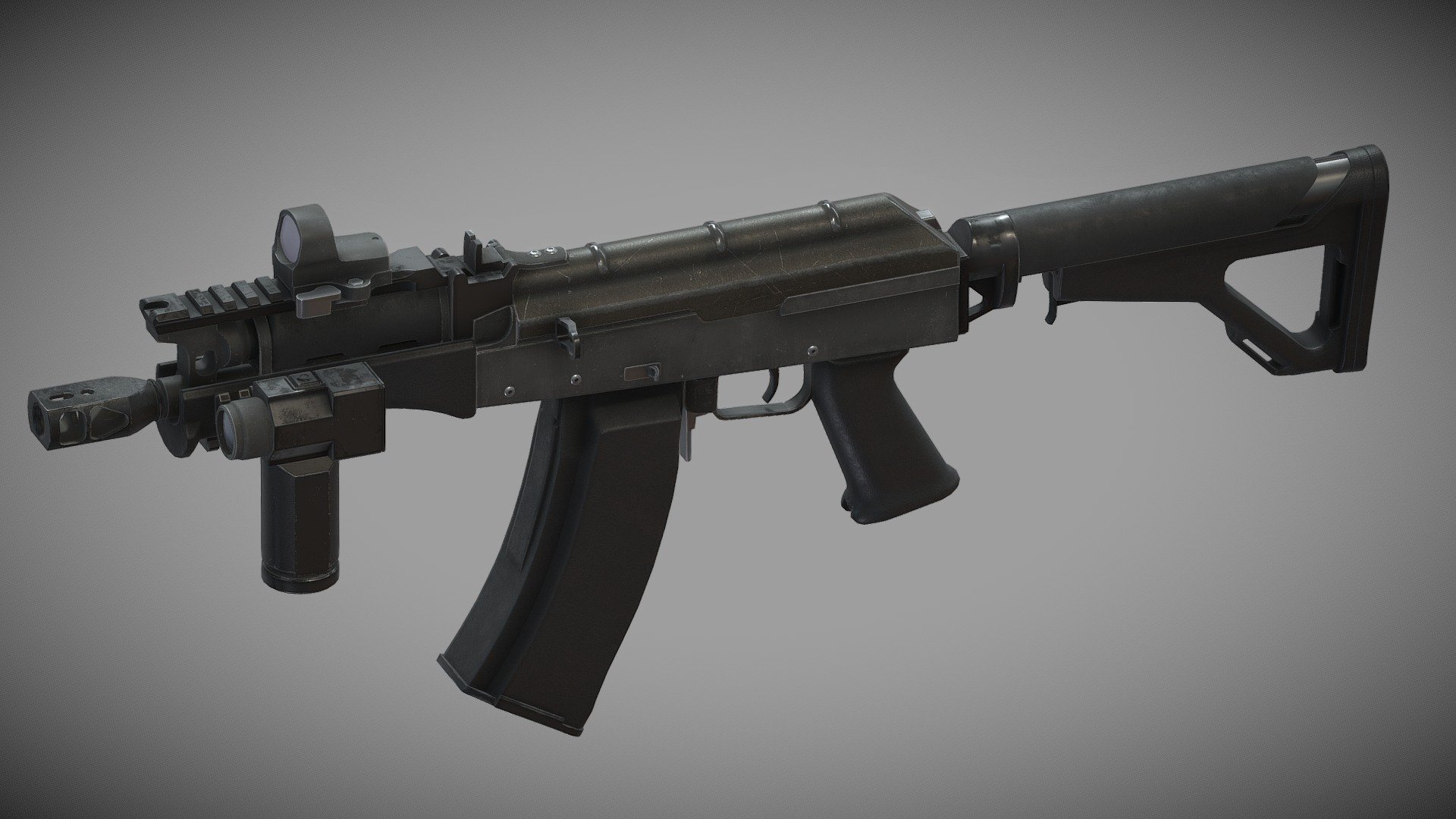 CP-98 CUSTOM MK. 1 - Download Free 3D model by HEAVY_PAYLOAD (@heavypayload) 3d model