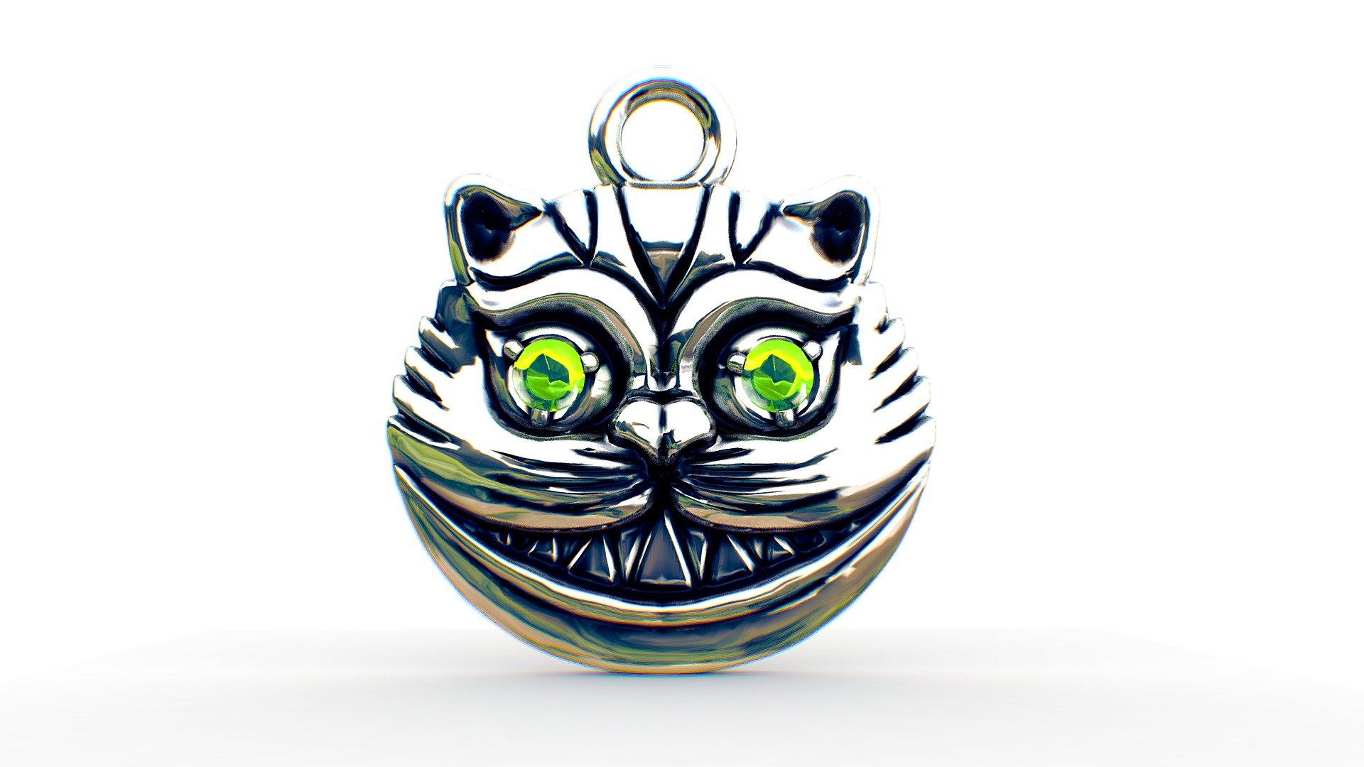 thickness 0.8
mass 3 gramm in silver
gems 2mm
size 16 on 19 mm
Author's work
© 2018 Mihail Burmistrov All Rights Reserved - Cheshire Cat - 3D model by Mihail Burmistrov (@mishkin79) 3d model