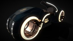 Tron Light Cycle tron, bike, substancepainter, substance, light-cycles, tronbike