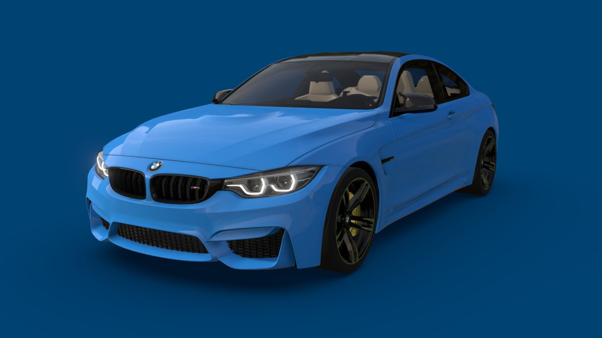 A high-quality and optimized model of the popular and beloved sports car from BMW 3d model