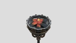 Torchlight object, torch, prop, torchlight, fire, firelamp