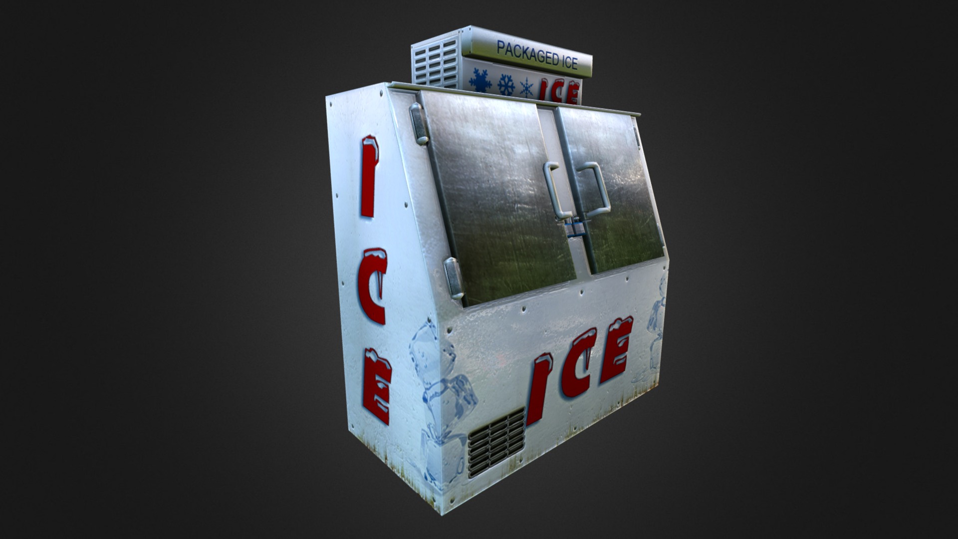 The package contains model of a Ice Freezer. To place in urban scene or inside a store.   If you like this model you can buy at the following stores:  -link removed-    YouTube: https://www.youtube.com/channel/UCaLSV7vLw3uyezsulPDmG6A - Ice Freezer - 3D model by 3dMondra 3d model