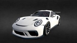Porsche GT3 porsche, automotive, realistic, rs, gt3, game, lowpoly, porschegt3