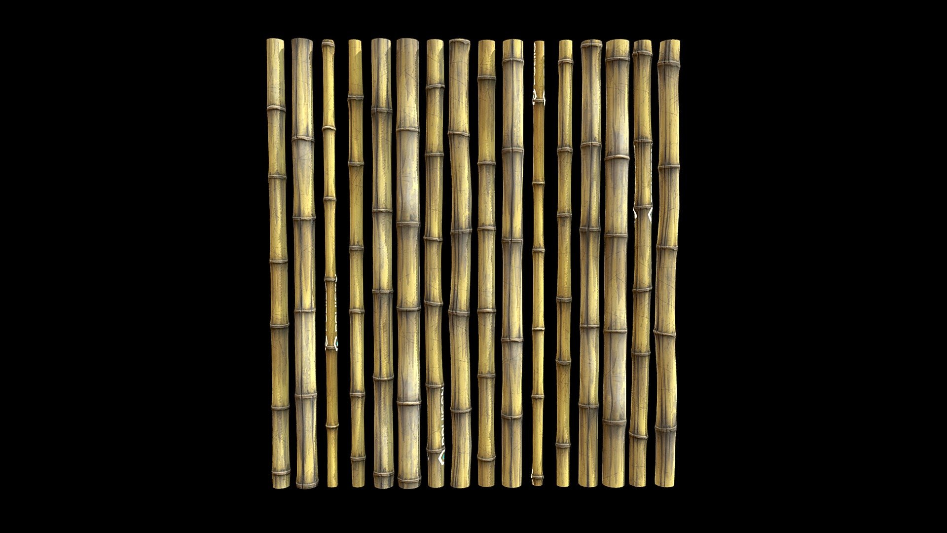 Find on Poliigon.com at https://www.poliigon.com/texture/bamboo-atlas-dried-old-001 - Bamboo Atlas Dried Old 001 - 3D model by Poliigon.com (@poliigon) 3d model