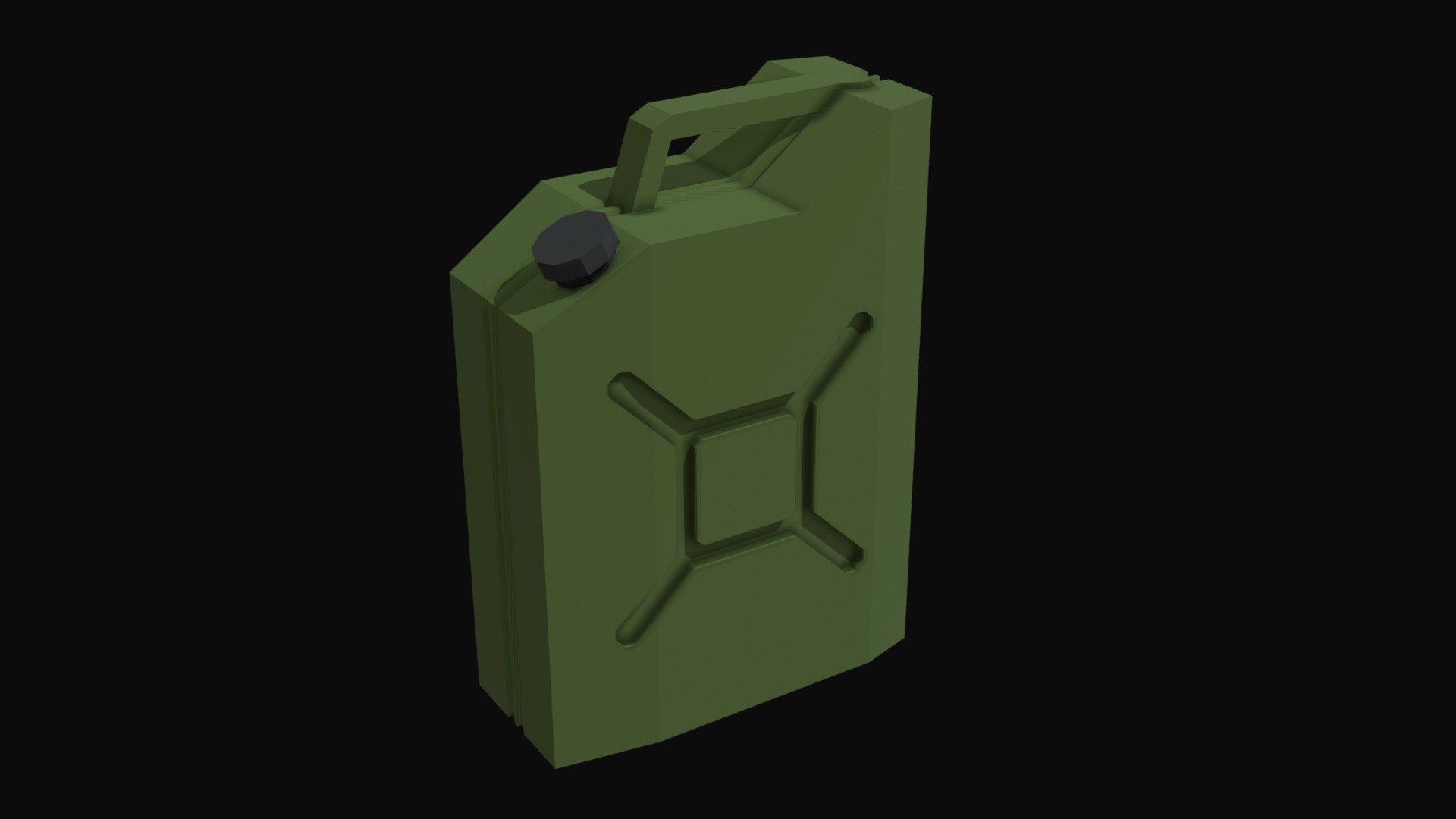 A low poly Jerry Can

Ideal for for use in games

Tested in unity. Simply drag and drop into unity to use - Jerry Can Low Poly - Buy Royalty Free 3D model by BundemG 3d model