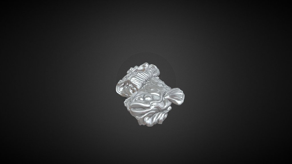 Koi Carp Pendant, sculpted in Zbrush avaliable at: https://www.shapeways.com/product/3RQEPGAAP/koi-carp-pendant?optionId=63527426
The Koi Carp carry a deep meaning starting with an ancient legend, this Legend Inspired me to make this Design, Sculpting the Koi fish pushing against the river going to the waterfall 3d model