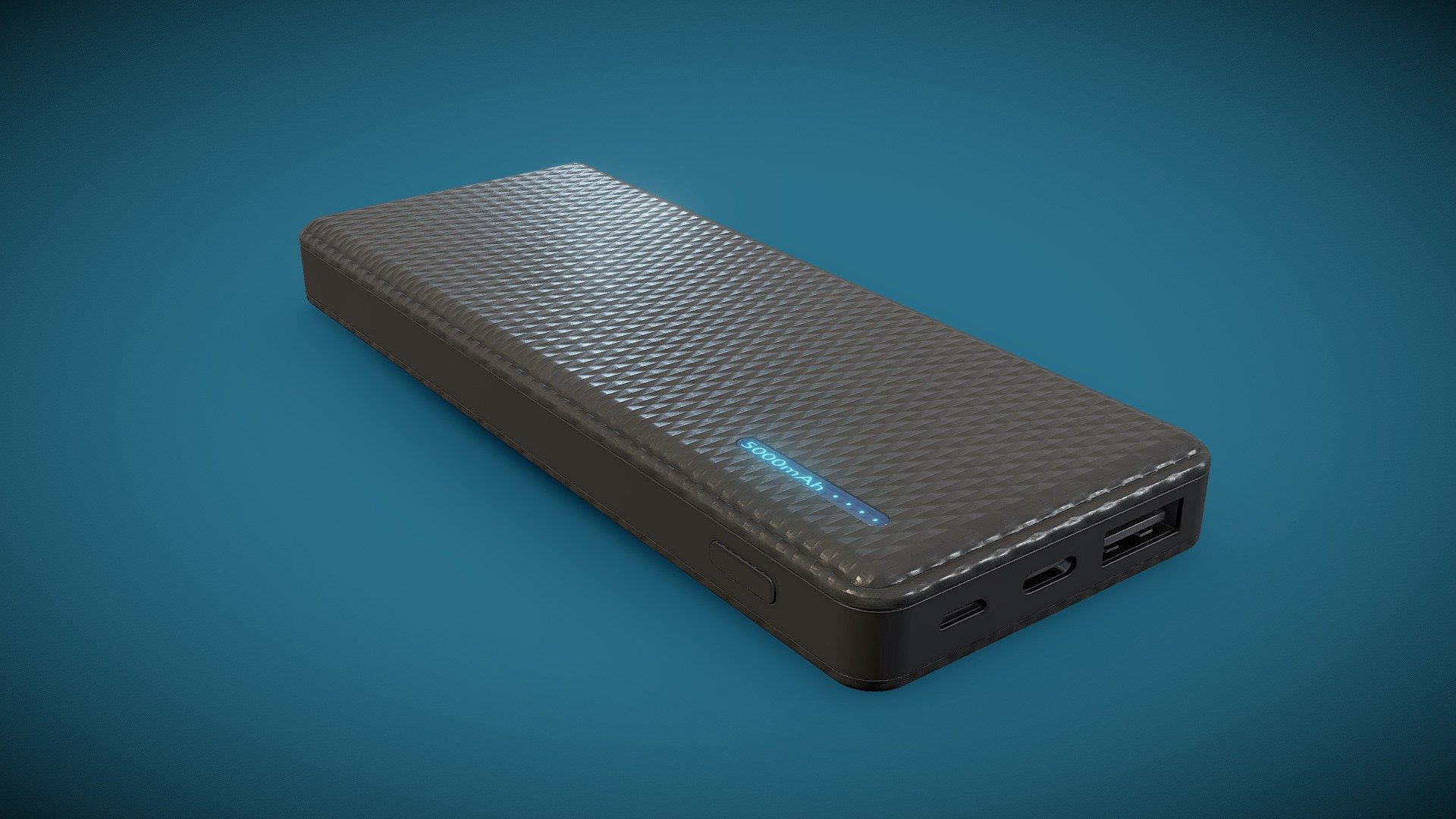 I modeling this based on many backup battery designs Ive seen throughout the years - USB Battery Backup - Buy Royalty Free 3D model by OverTheOcean 3d model