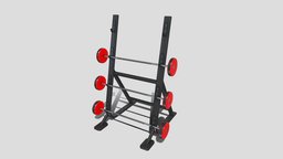 Barbell rack gym, equipement, fitness-machine, fitness-equipment