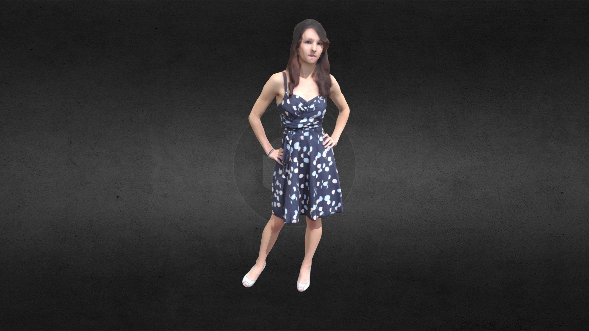 Female High Poly model 
Follow for more models - Sarah Model - Download Free 3D model by ZEBandit3D 3d model